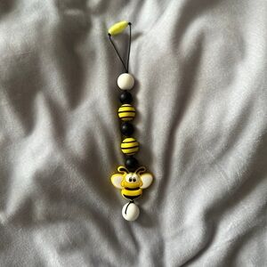 Handmade Bumble Bee Silicone Teether